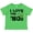 Apple Green, variant on I Love the '80s-musical Notes Boys or Girls Toddler T-Shirt