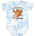 thumbnail image 3 of Inktastic 1st Birthday Squirrel Let's Go Nuts Party Theme Boys or Girls Baby Bodysuit, 3 of 5