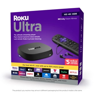Roku Ultra LT 4K HDR, Dolby Vision, Wi-Fi, Voice Remote, HDMI
