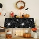 thumbnail image 5 of Mantel de Telaraña de Halloween de 137 X 274 Cm (54 X 107 Pulgadas), Estilo Gótico | Decoración para Interiores y Exteriores | Plástico Negro, 5 of 6