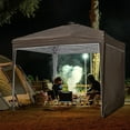thumbnail image 2 of InstaHibit 10x10 Ft Pop Up Canopy with Sidewall & Bag Party Tent Outdoor Event, 2 of 12