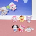 thumbnail image 4 of 20 piezas Sanrioed Hello Kitty My Melody Cinnamoroll, dijes de uñas 3D de resina para Diy, horquilla, funda de teléfono, accesorios de pegamento en crema, 4 of 4