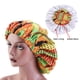 thumbnail image 4 of Gorro de dormir de doble capa con estampado, forro de satén, elástico y borde ancho, color rosa 06#, 4 of 6