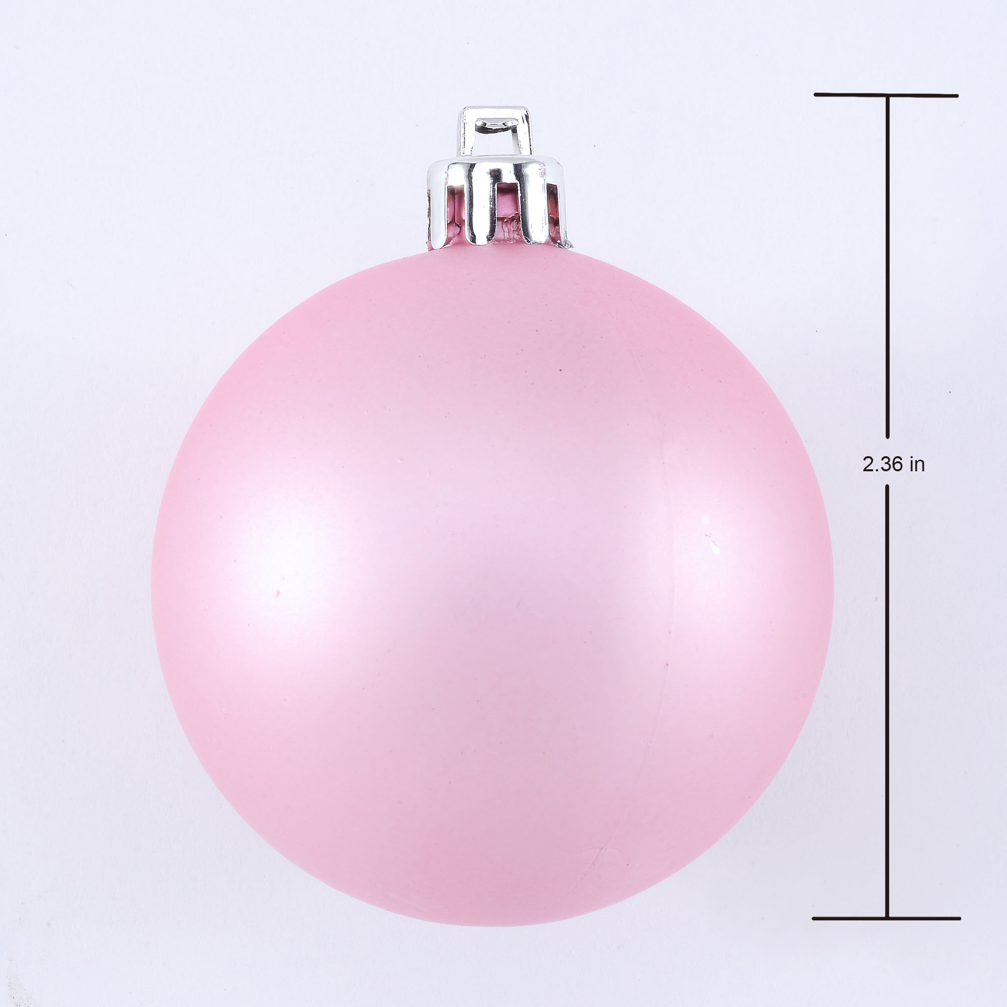 Holiday Time 26 Count Shatterproof Ornaments- Pink