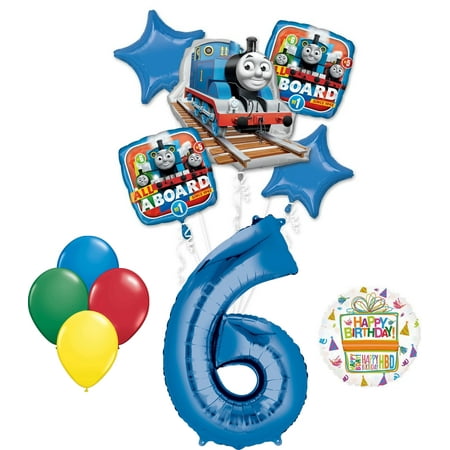 The Ultimate Thomas the Train Engine 6th Birthday Party Supplies