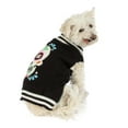 thumbnail image 5 of Vibrant Life Dog and Cat Clothes, Skull Halloween Pet Sweater, Black, XS, 5 of 7