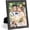 Black, variant on 4x6 Picture Frame Glitter, Bling 4 by 6 Photo Frames with Real Glass, for Wall or Tabletop Display, Family Wedding Mother's Day (4 x 6, )