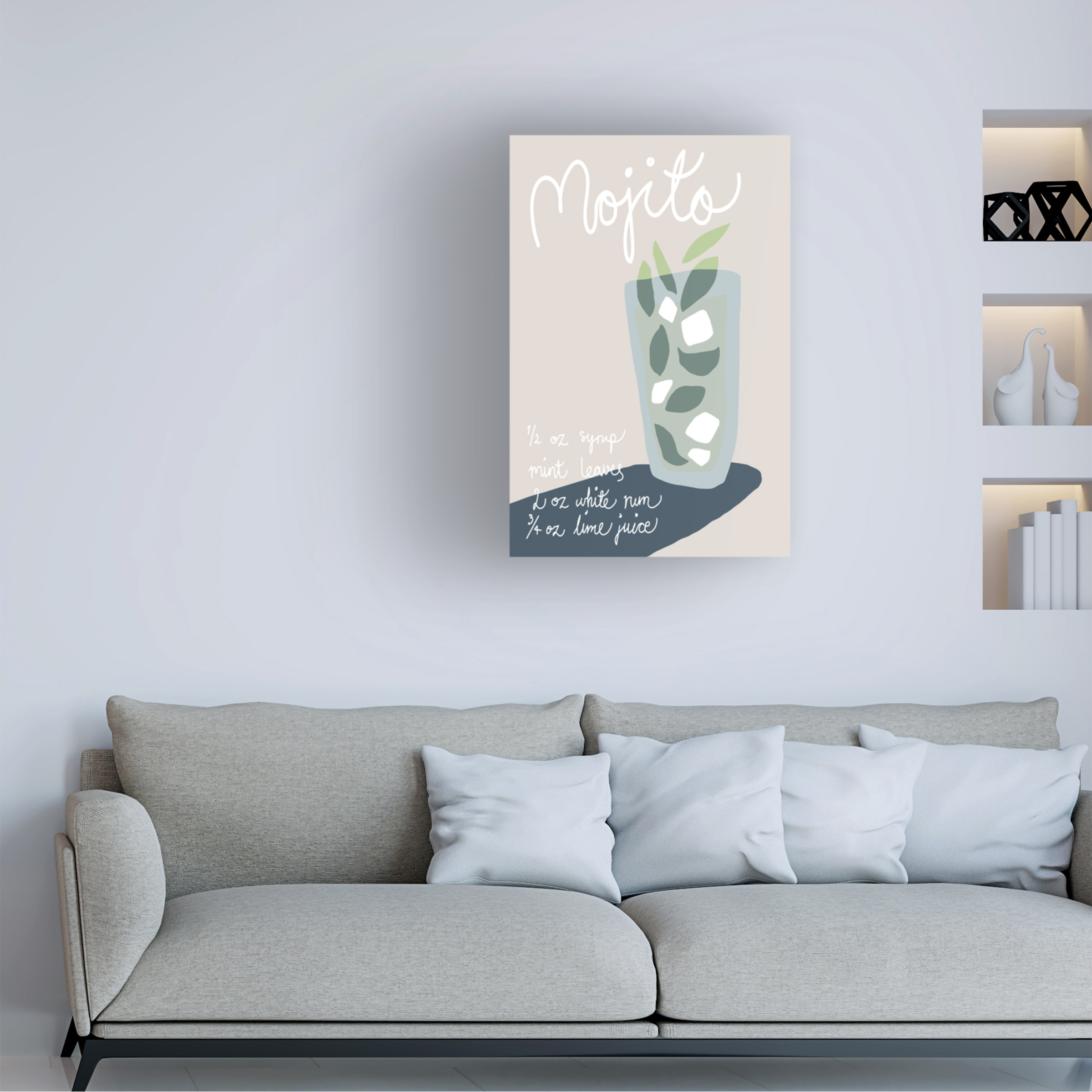 Pictufy Studio II 'Mojito' Canvas Art