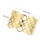 thumbnail image 5 of IDEANATEGRATE 4Ud Para Servilletas Dorados De Material Resistente Para Fiesta, 5 of 6