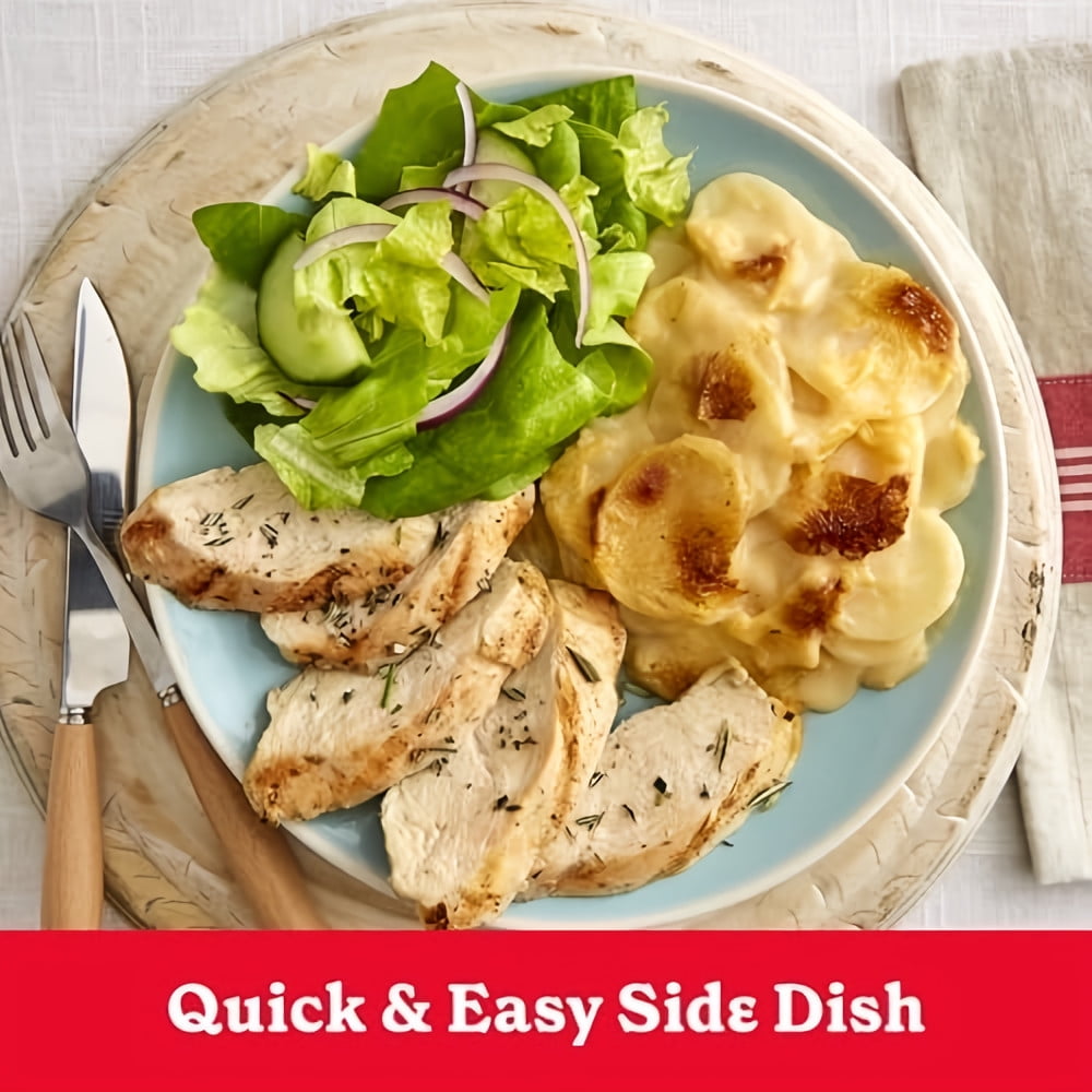 Betty Crocker Scalloped Casserole Potatoes Made with Real Cheese 4 oz Box (Pack of 8)
