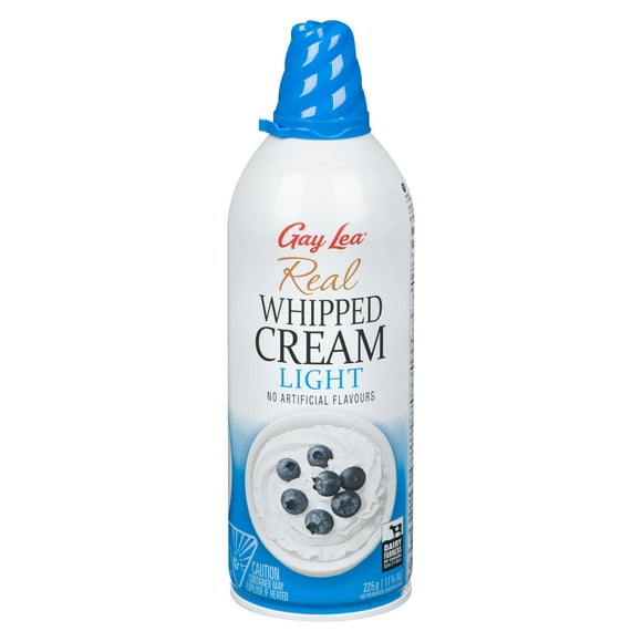 Gay Lea Light Real Whipped Cream, 225 g