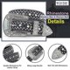 thumbnail image 3 of Rhinestone Belt For Men Women Western Cowboy Cowgirl Bling Studded Leather Belt For Jeans Pants115cm(45Inch), 3 of 5
