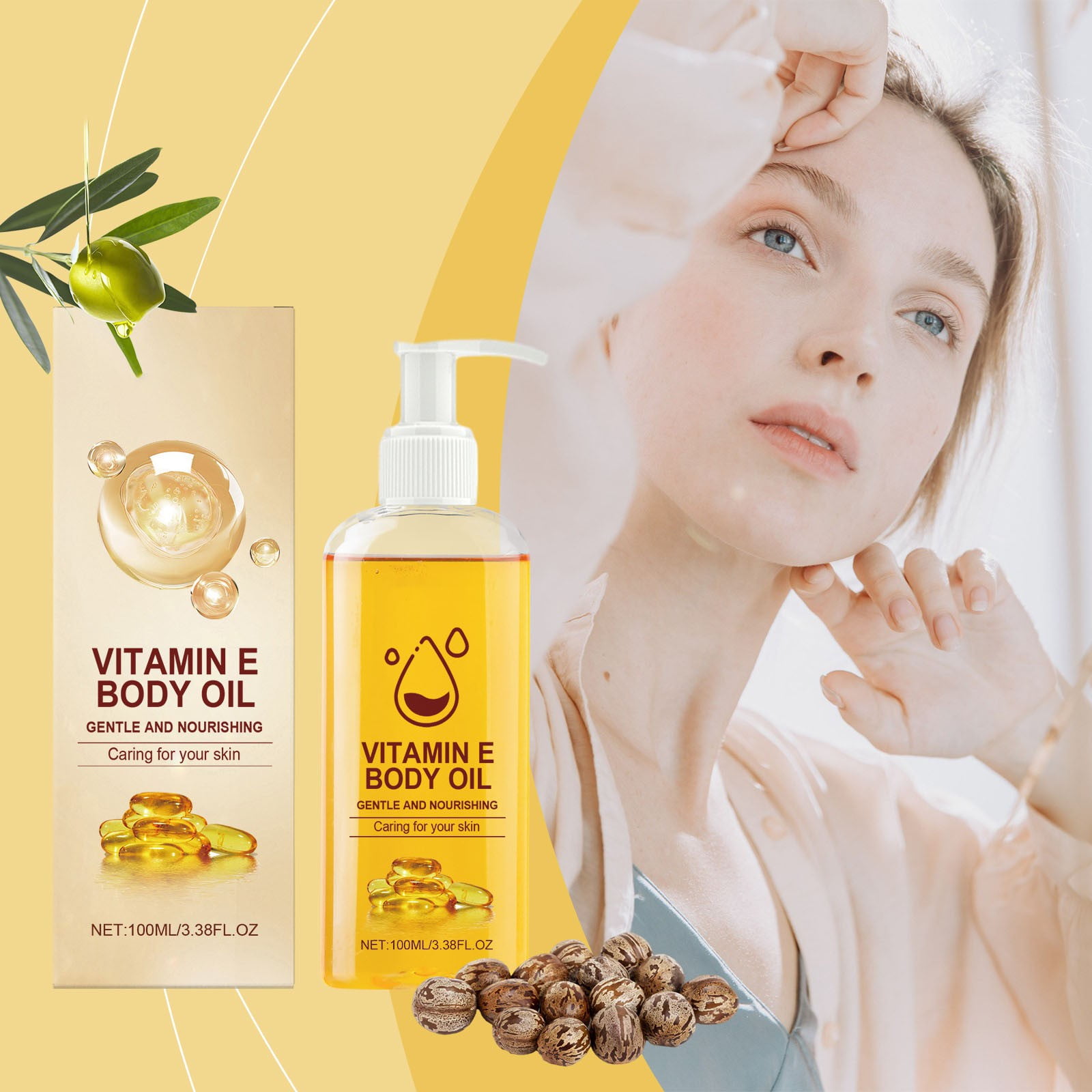 Beauty Items for Woman B Tan Womens Moisturizer Valentines for Her 99 Beauty & Personal Care Scalp Oil for Relaxing Bath Products Birthday Organic Oil