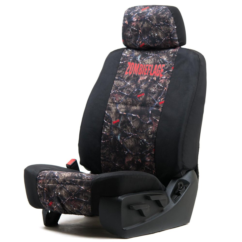 Universal Canvas Low Back Bucket Seat Cover W/Headrest Cover Walmart