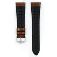 thumbnail image 3 of Hirsch Ian Alligator Leather Watch Strap - Golden Brown - L - 20mm - Silver Buckle, 3 of 9