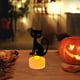 thumbnail image 5 of Velas sin llama de Halloween con forma de murciélago, velas de té a pilas, decoración para el hogar, regalo para fiestas., 5 of 5