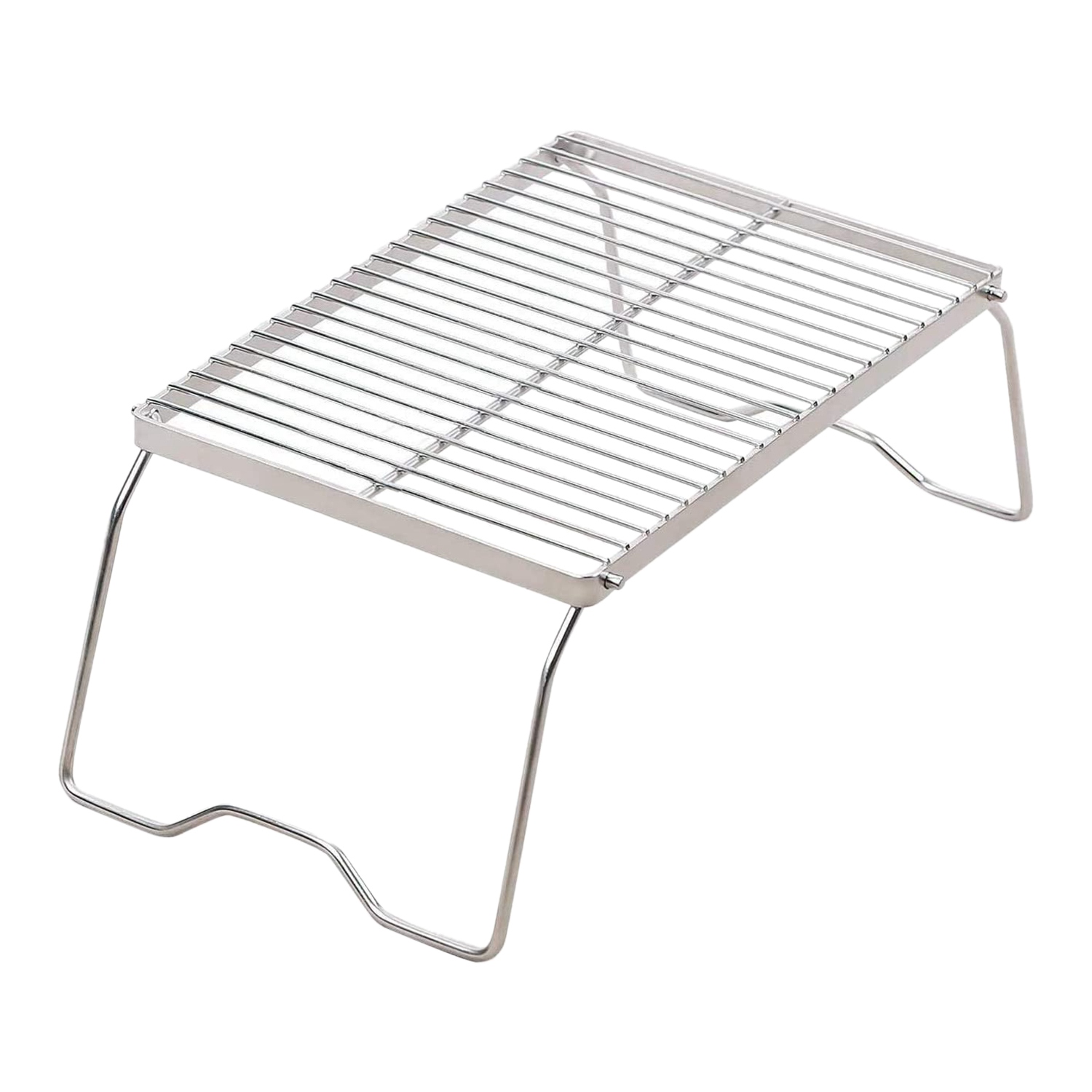 Folding Campfire Grill Stainless Steel Camp Grill Grate Large