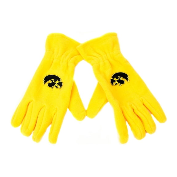 Iowa Hawkeyes Gold Fleece Gloves - Donegal Bay - Unisex - One Size