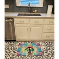 thumbnail image 2 of Carolines Treasures DAC2508RUG 19 x 27 in. French Bulldog Hippie Dawg Memory Foam Kitchen Mat, 2 of 5