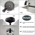 thumbnail image 6 of EQCOTWEA Manual 25" White Cold Laminator Cold Roll Laminating Machine All Metal Frame for Photo Poster, 6 of 6