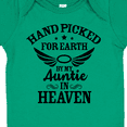 thumbnail image 4 of Inktastic Handpicked for Earth by My Auntie in Heaven with Angel Wings Boys or Girls Baby Bodysuit, 4 of 5