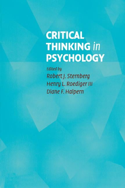 critical thinking in psychology john ruscio pdf