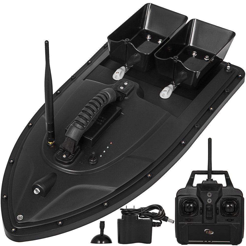 VEVOR Remote Control Fishing Bait Boat Fish Finder 1.5kg Feed Delivery