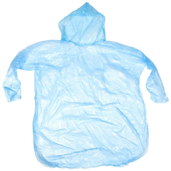 TUIBELYN 20Pcs Disposable Rain Poncho Outdoor Camping Raincoats Adult Raincoat with Hood
