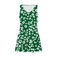 thumbnail image 7 of Karight Womens Tank Dresses Floral Graphic Print Sleeveless Short Mini Dress Beach Sundress with Pockets Vacation Outfit, 7 of 7