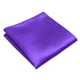 thumbnail image 2 of CHENge Solid Silk Pocket Square for Men Solid Color Boy,Fall Wedding Guest Dresses Square Mens Handkerchief In Pocket Wedding Gifts for Wedding Party(APurple), 2 of 10