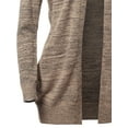 thumbnail image 4 of FashionOutfit Women's Casual Solid Open Front Raglan Long Sleeve Cardigan with Pockets, 4 of 4