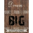 thumbnail image 2 of Lewis, Sheldon 19x24 Black Ornate Wood Framed with Double Matting Museum Art Print Titled - Dream Big Little One, 2 of 4