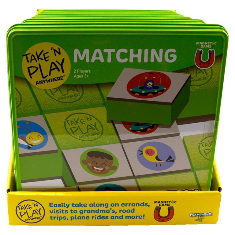 PlayMonster Take N Play Anywhere — Hangman — Easy to Use, Hard to Lose —  Fun on the Go Travel Game — For Ages 5+