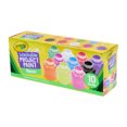 thumbnail image 6 of Crayola Washable Kids' Paint Set, 10-Colors, Neon, 6 of 6