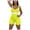 Yellow, variant on Aayomet Jumpsuits For Women Women's Jumpsuits Sleeveless Short Rompers Casual Clubwear Women's Jumpsuit,Yellow XXL
