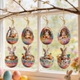 thumbnail image 6 of AuroraX Easter Eggs Bulk Decoration for Baskets,8 Pack 2D Printed Hanging Ornaments for Easter Tree Spring Home Party Supplies Decorations, 6 of 7