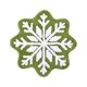 thumbnail image 2 of Snowflakes Rug Winter Snowflake Doormat Snowflake Welcome Mat Cute Christmas Decorative Non-Slip Washable Door Mats For Indoor Outdoor Entrance Home Bathroom, 2 of 6
