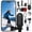 Black, variant on Tigebraver 4K Thumb Action Camera with 128GB Storage, Waterproof Up to 131ft, Magnetic Mount & 360° Rotating Clip, POV Sports Camera for Running, Cycling, Swimming, Hiking – Includes 10 Accessories