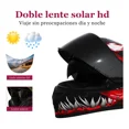 thumbnail image 2 of Casco De Moto Con Visera Abatible Y Plegable Certificado Dot, 2 of 10