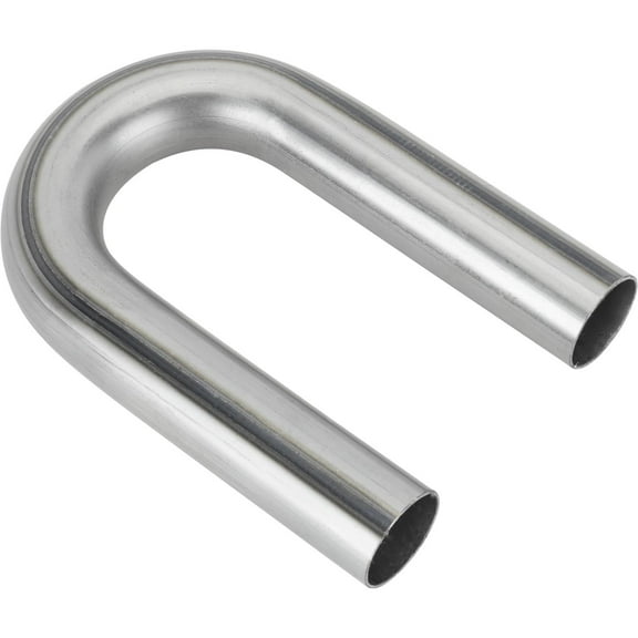 Mild Steel Exhaust Pipe Mandrel U-Bend, 1-5/8 Inch O.D.