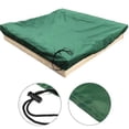 thumbnail image 1 of Evago Sandbox Cover Waterproof, Sandbox Cover With Drawstring, Green Square Dustproof Polyester Sandpit Sandbox Cover, Beach Sandbox Canopy Cover For, 1 of 3