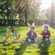 thumbnail image 4 of Garden Lawn Yard Decor Windmill Wind Spinner Whirligig 3d Animal On Bike Style, 4 of 5