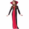 Costumes For All Occasions Victorian Vampire Girl's Halloween Fancy-Dress Costume for Child, L