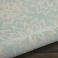 thumbnail image 5 of Nourison Bliss Modern Floral Ivory/Green 7'10" x 9'10" Area Rug, (8' x 10'), 5 of 6