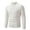 White, variant on successthop Mens Mock Neck Sweaters Cable Knit Strecth Long Sleeve Chunky Knitwear Ribbed Cuff Vintage Solid Tops