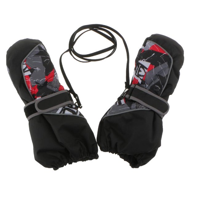 Niños Invierno Guantes de Esquí Guantes Cálidos Impermeables a Prueba ejercicio Camping Pesca Snowboard Térmico