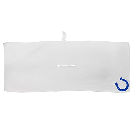 White Indianapolis Colts 16 x 40 Microfiber Golf Towel