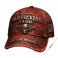 thumbnail image 3 of Gorra de poliéster de la serie Old Club Cynical, con estampado sublimado desgastado y diseño de metal alado/llave inglesa, ideal para el uso diario informal, 3 of 3