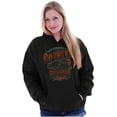 thumbnail image 4 of Country Western American Eagle Unisex Plus Fleece Graphic Hoodie Brisco Brands 2X, 4 of 5
