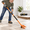60" Round, variant on 60" Round 60" Flooring Demo Bar With Steel Wheels Heavy-duty Rolling Crowbar Puller